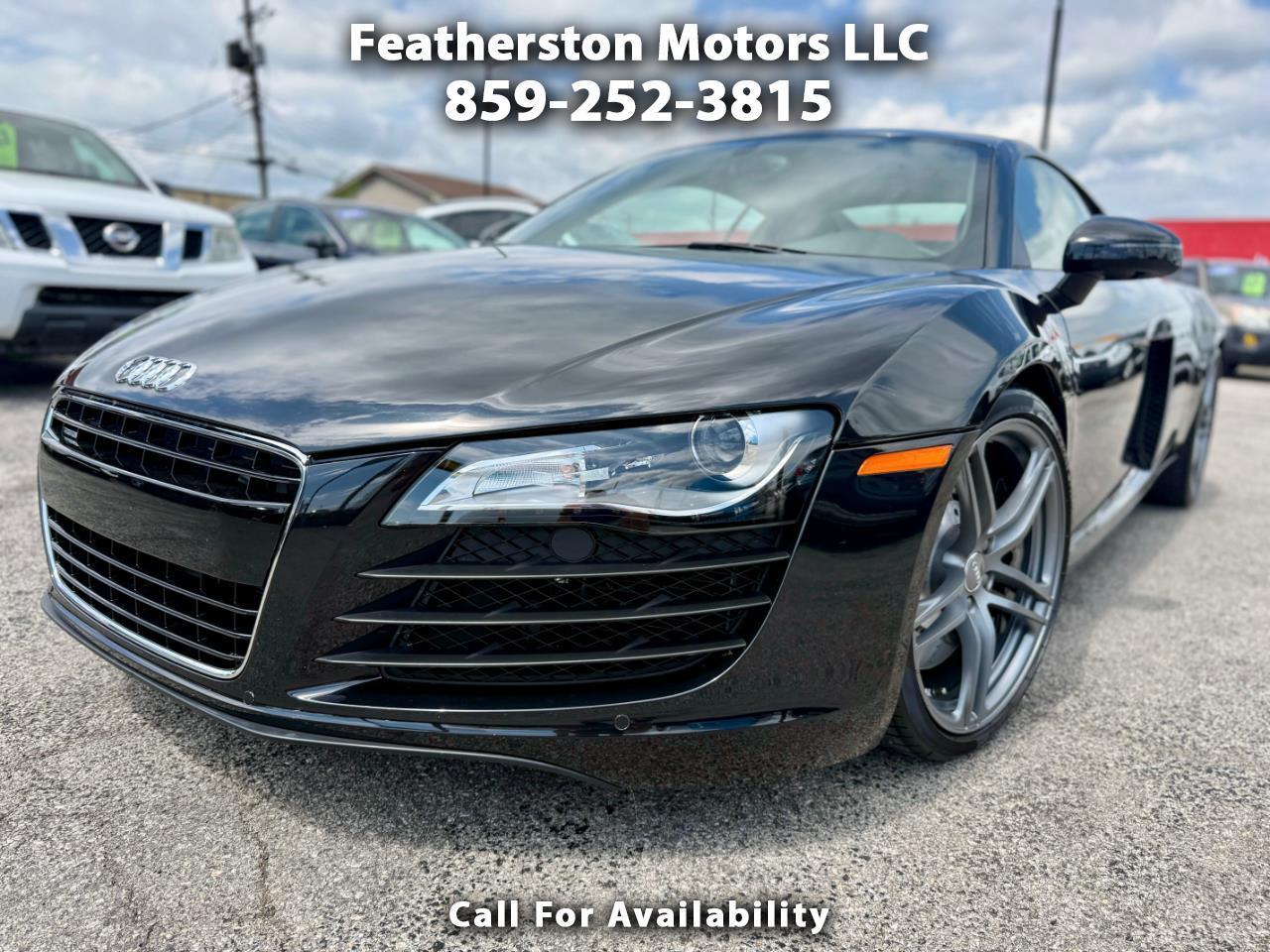 2012 Audi R8 4.2 Coupe quattro Auto R tronic