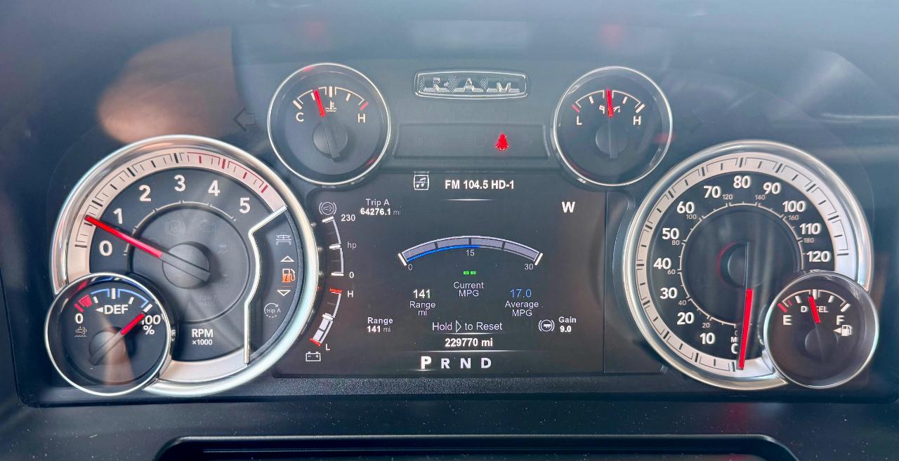 RAM 3500 Laramie Crew Cab 4WD 2018