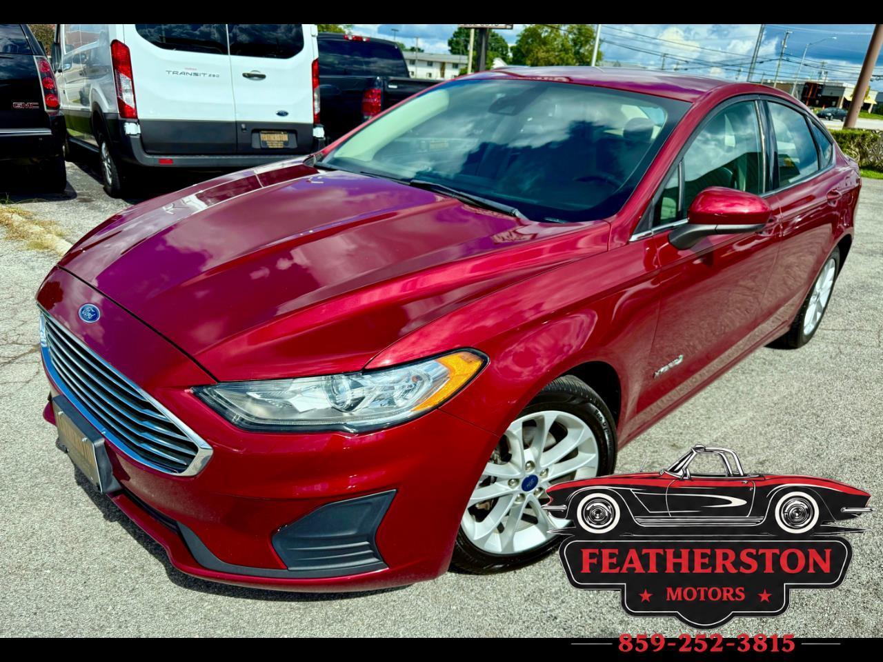 2019 Ford Fusion Hybrid SE