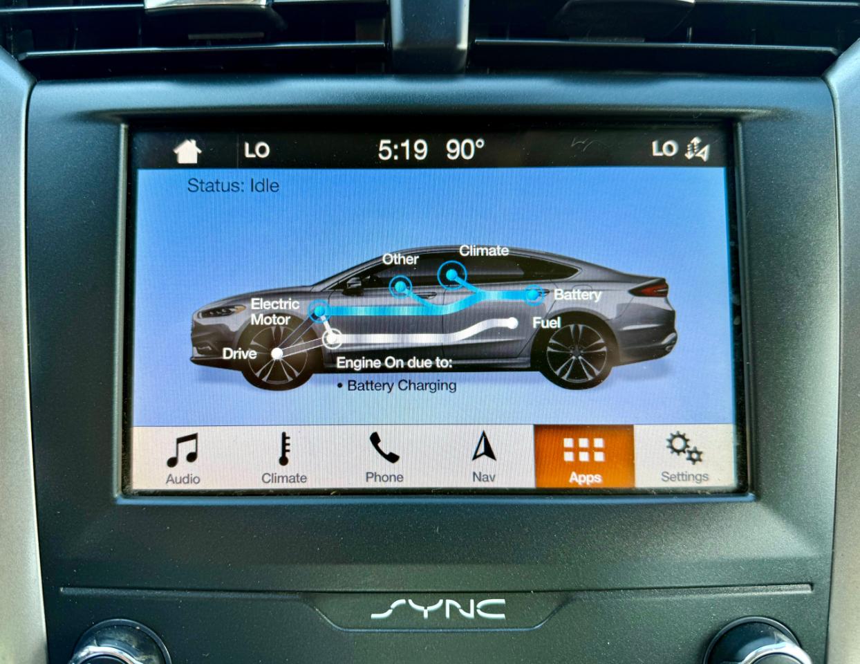Ford Fusion Hybrid SE 2019