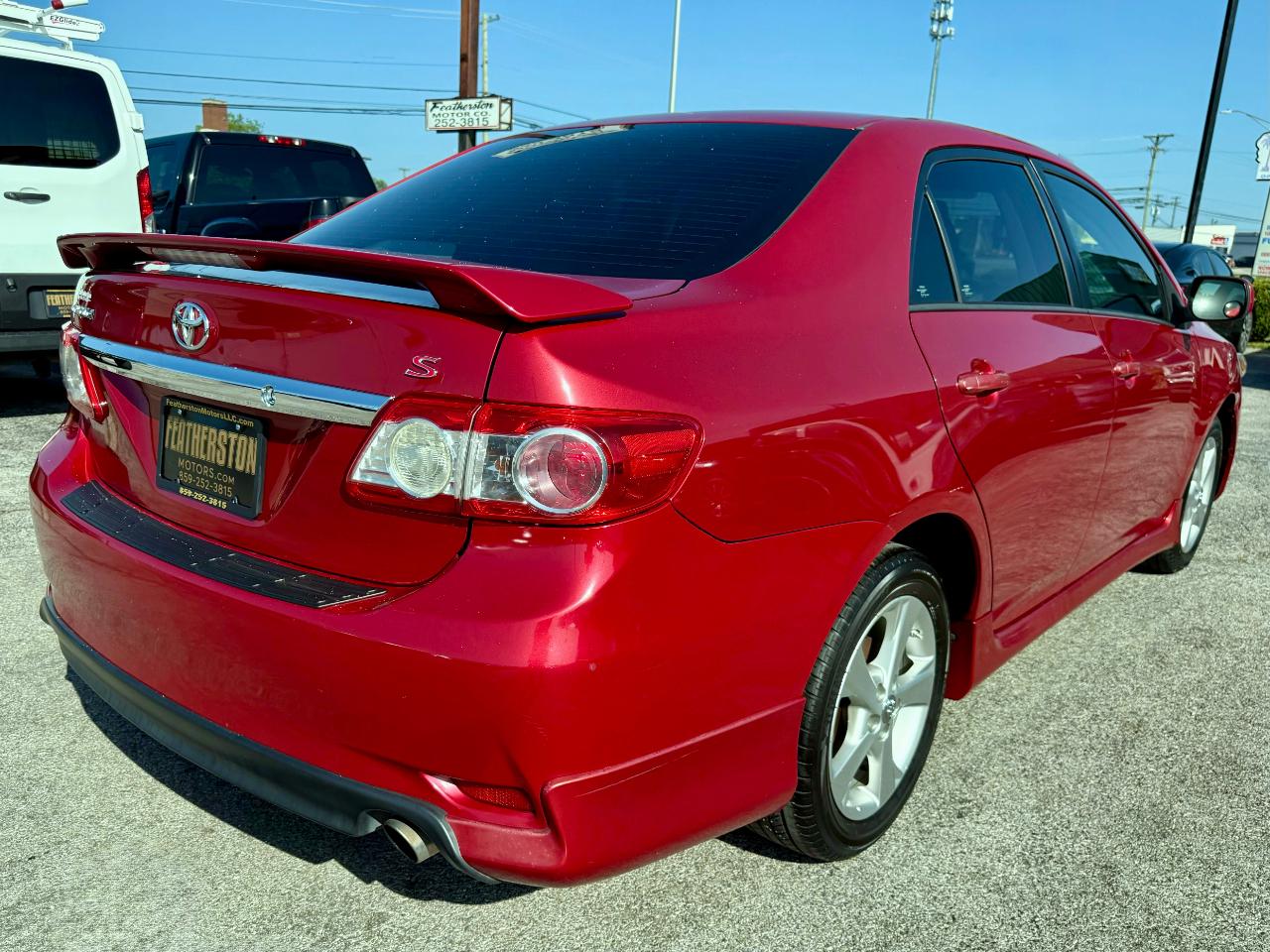 Toyota Corolla S 4D Sedan 2013