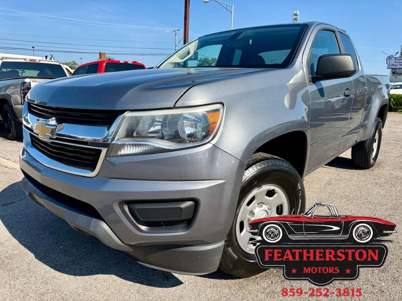 2018 Chevrolet Colorado Work Truck Ext. Cab