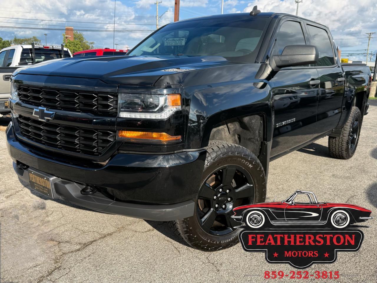 2018 Chevrolet Silverado 1500 Custom Crew Cab 4WD