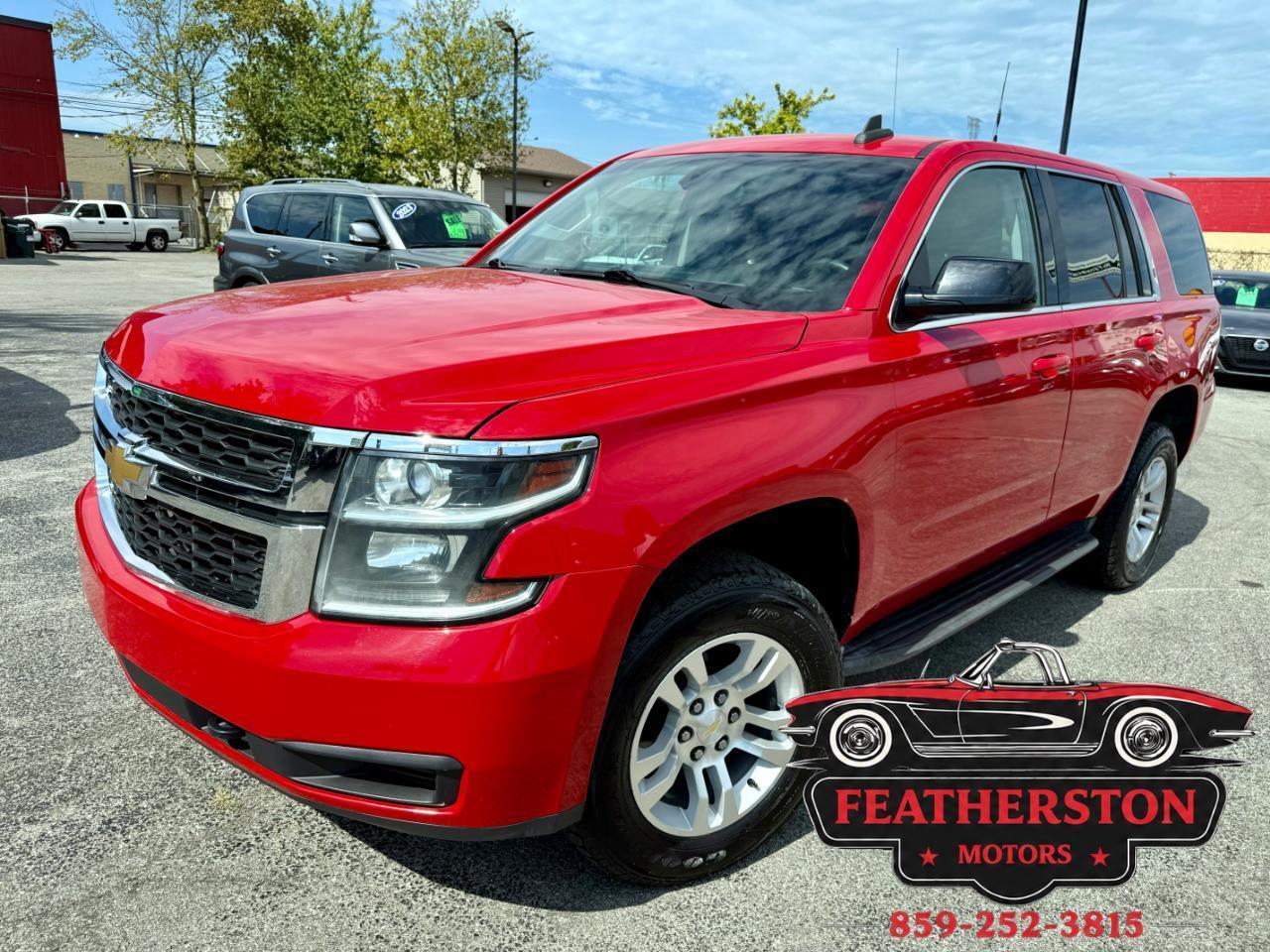 2015 Chevrolet Tahoe 4WD Special Service Vehicle