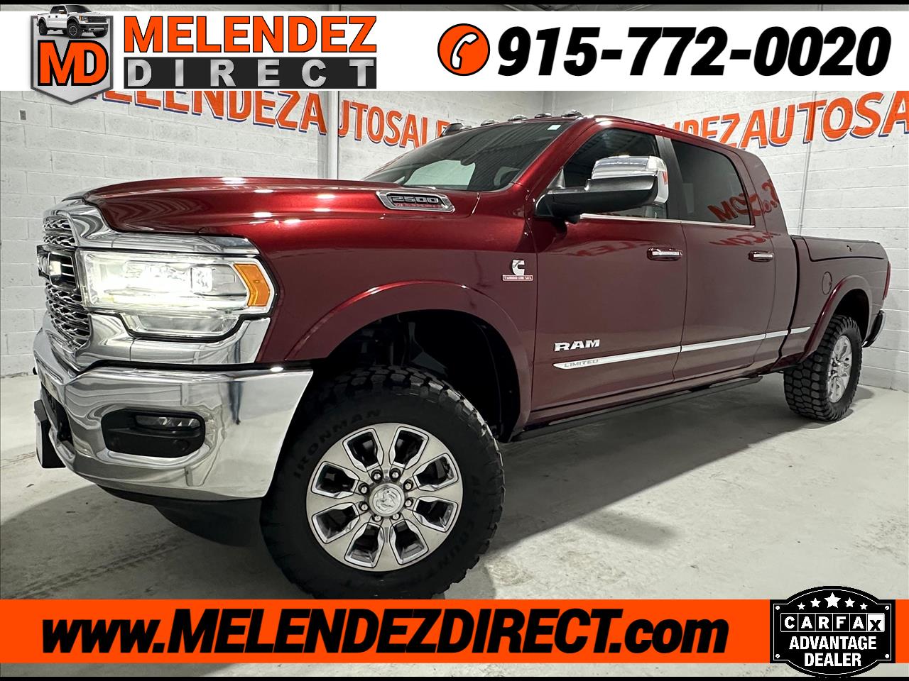 2019 RAM 2500 Limited Mega Cab 4WD