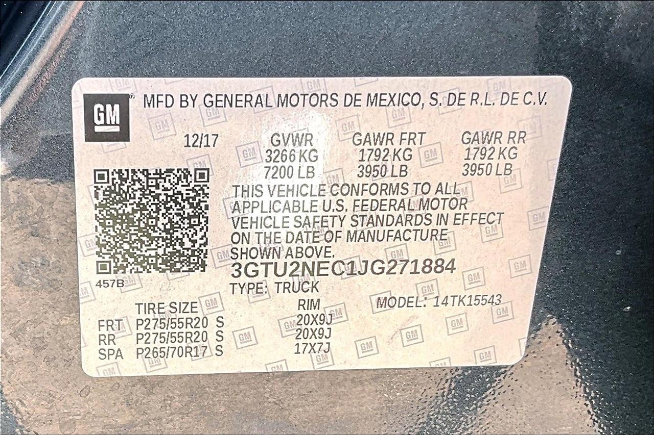 GMC Sierra 1500 SLT Crew Cab Long Box 4WD 2018