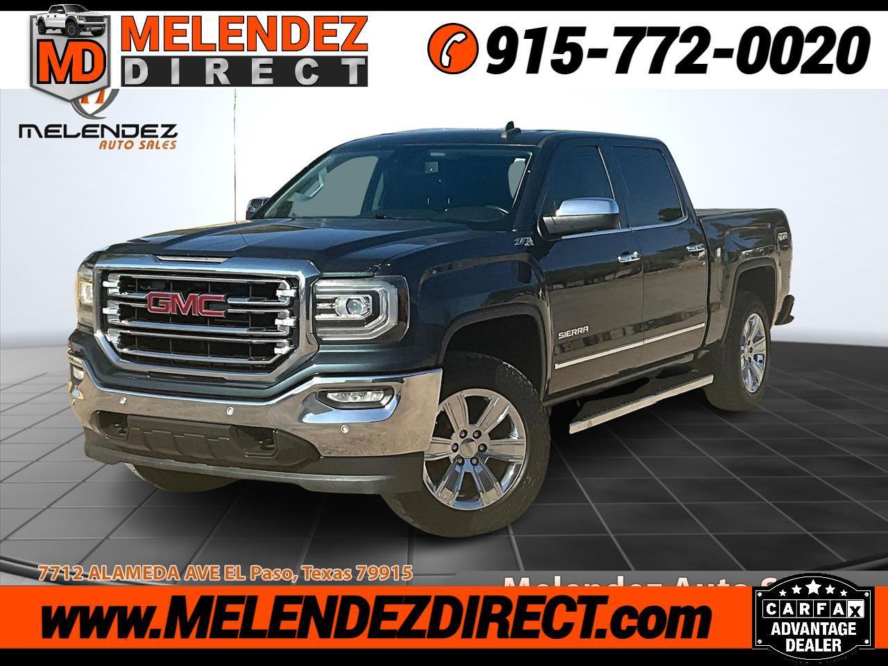 GMC Sierra 1500 SLT Crew Cab Long Box 4WD 2018