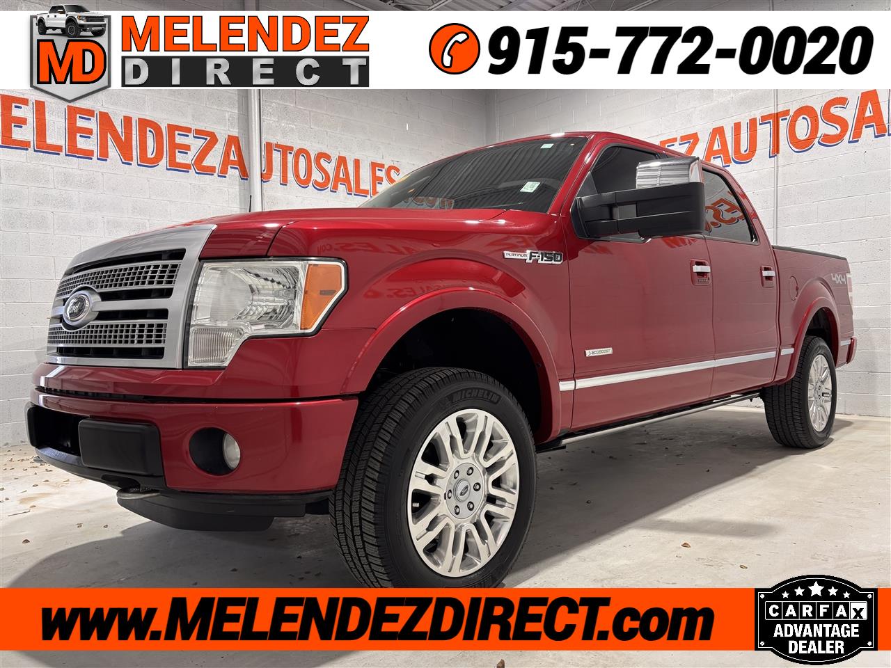2012 Ford F-150 Platinum
