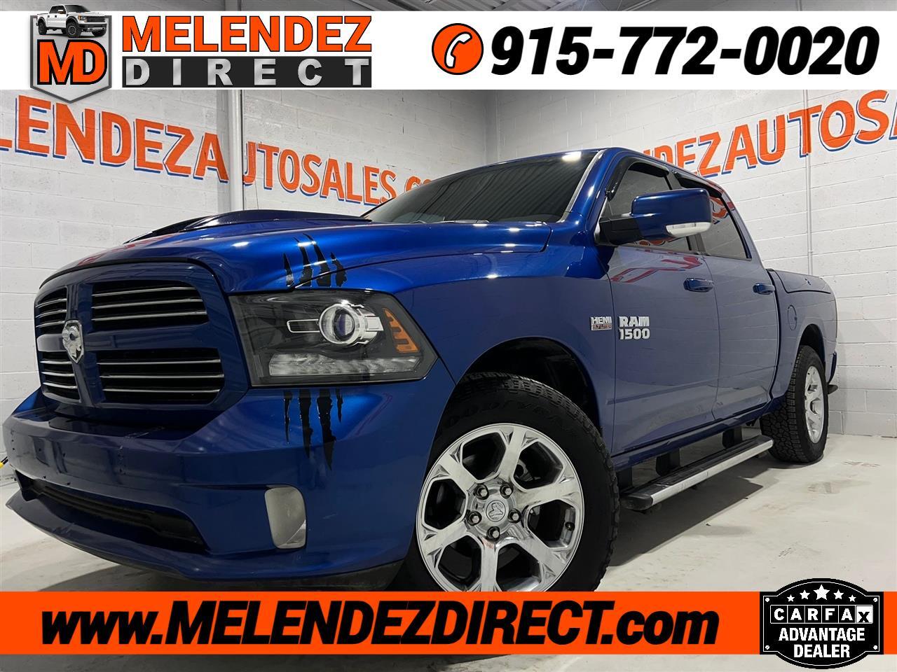 RAM 1500 Sport Crew Cab SWB 4WD 2017 RAM 1500 Sport Crew Cab SWB 4WD 2017