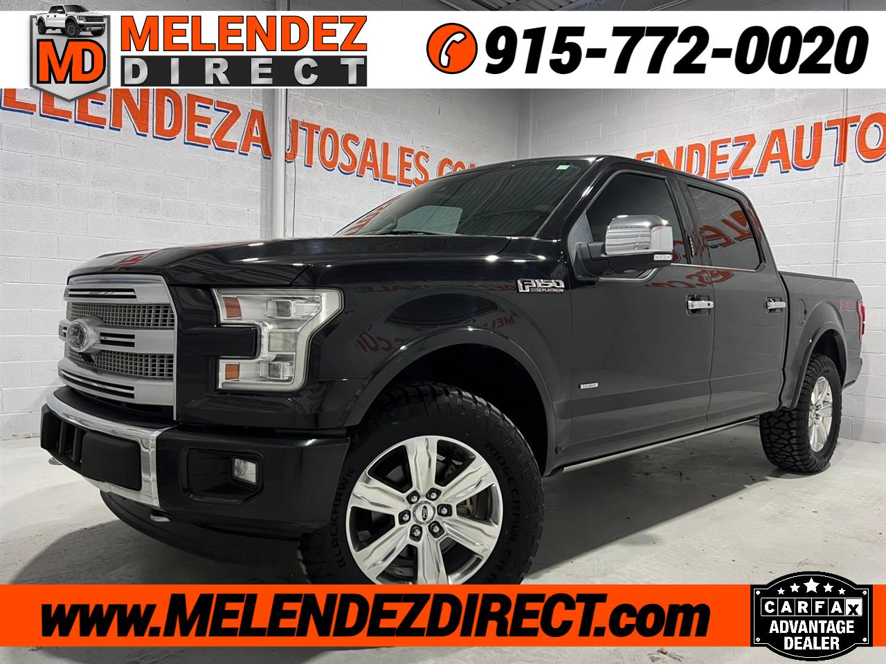 Ford F-150 Platinum SuperCrew 6.5-ft. Bed 4WD 2015 Ford F-150 Platinum SuperCrew 6.5-ft. Bed 4WD 2015