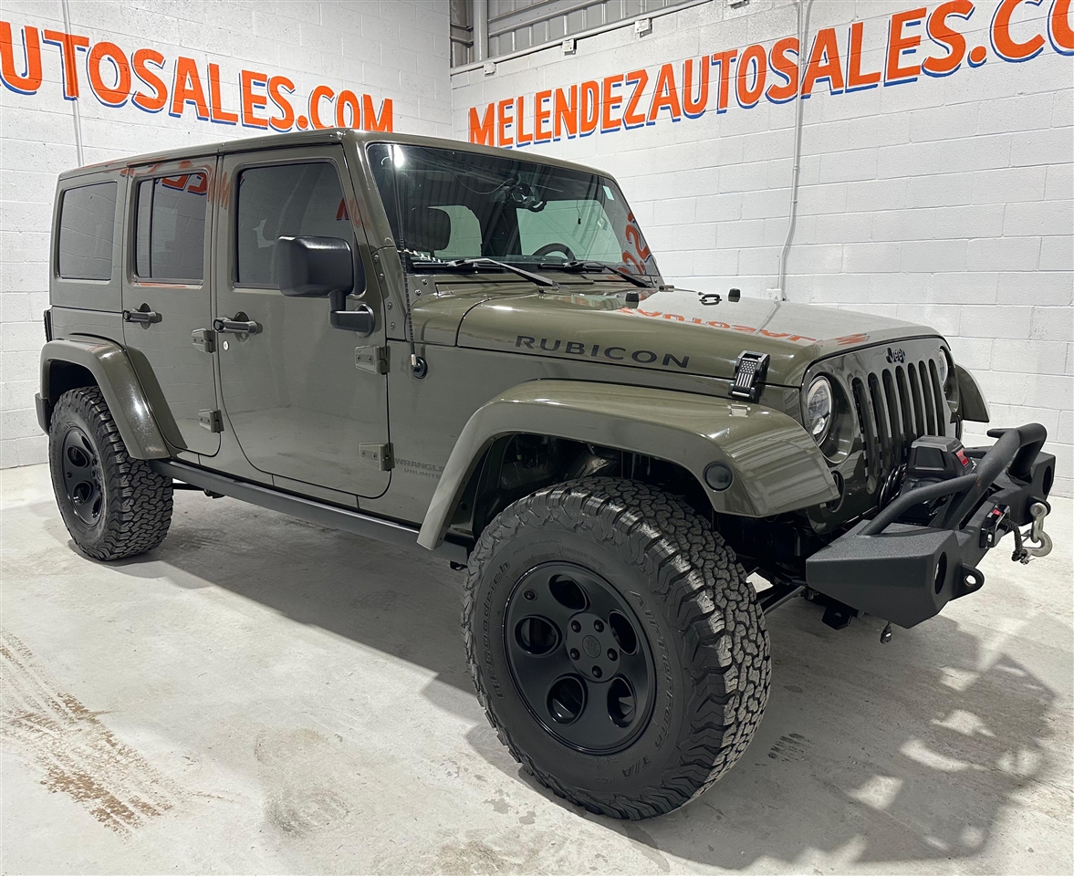Jeep Wrangler Unlimited Rubicon 4WD 2016 Jeep Wrangler Unlimited Rubicon 4WD 2016