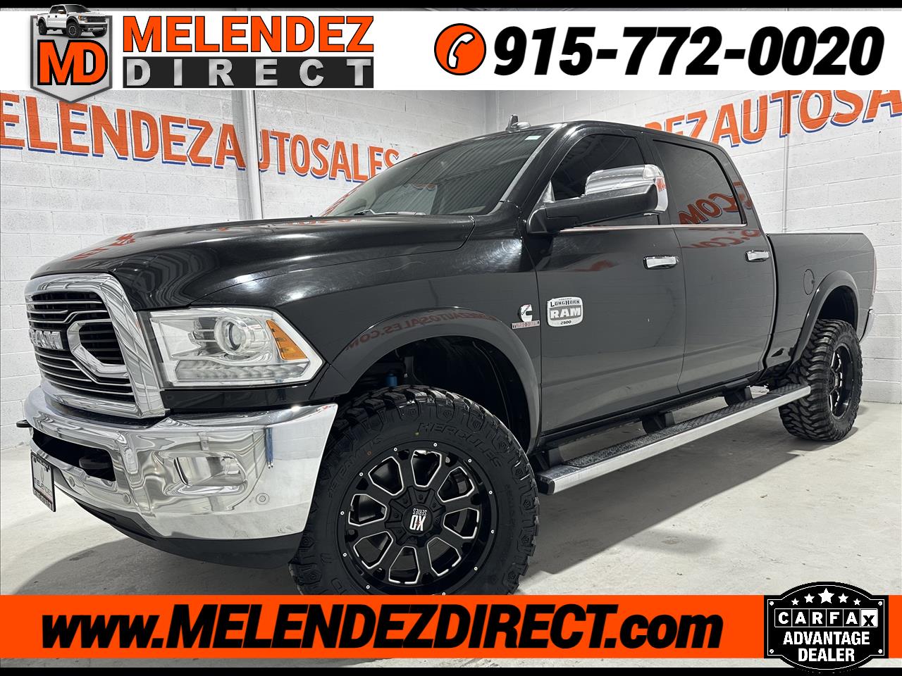RAM 2500 Longhorn Crew Cab SWB 4WD 2017
