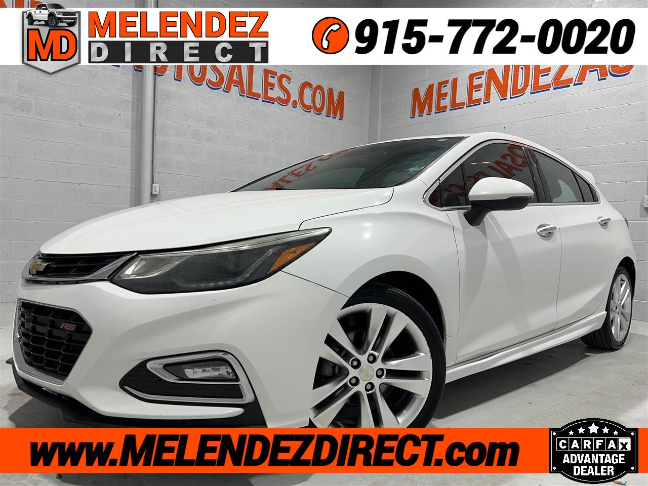 Chevrolet Cruze Premier Hatchback 2018