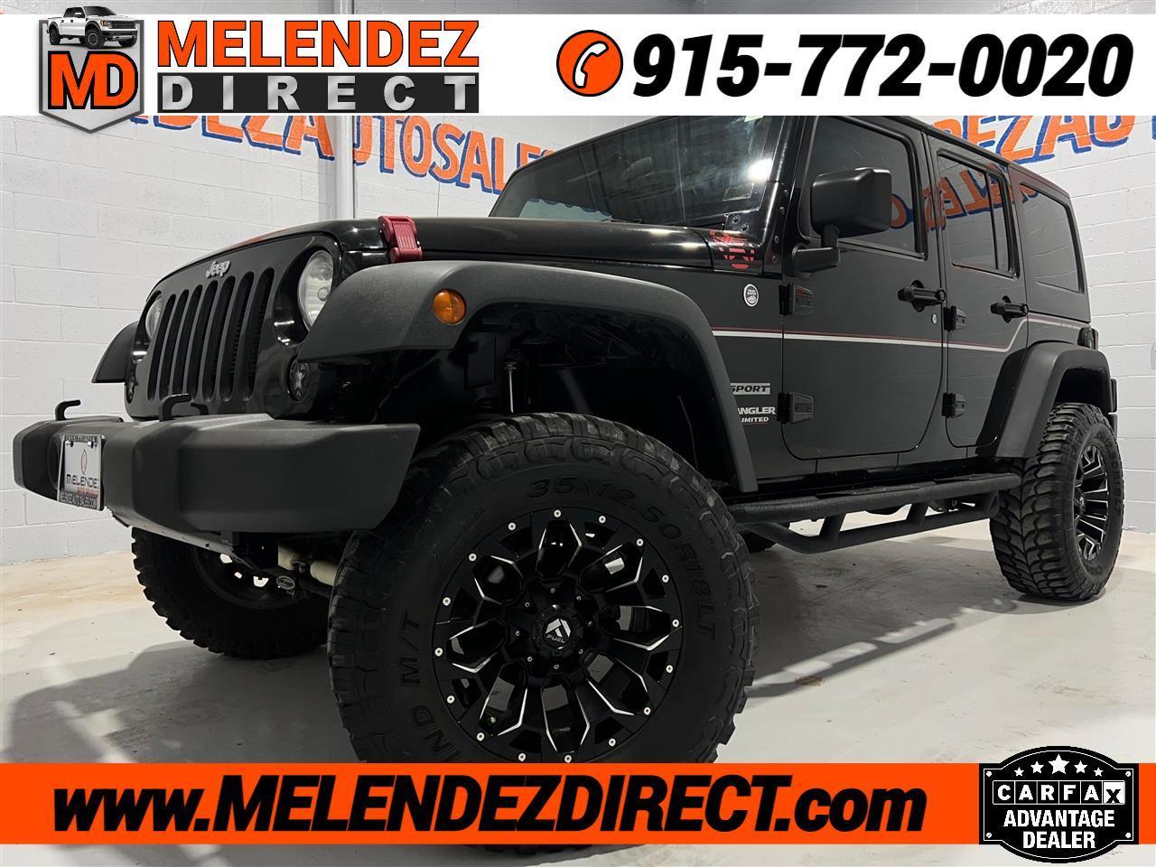 Jeep Wrangler Unlimited Sport 4WD 2015