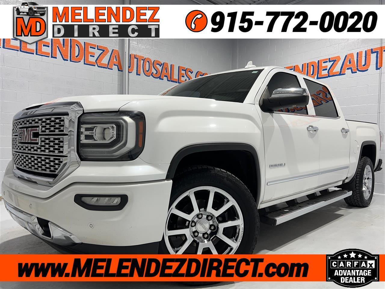 GMC Sierra 1500 Denali Crew Cab Long Box 4WD 2017