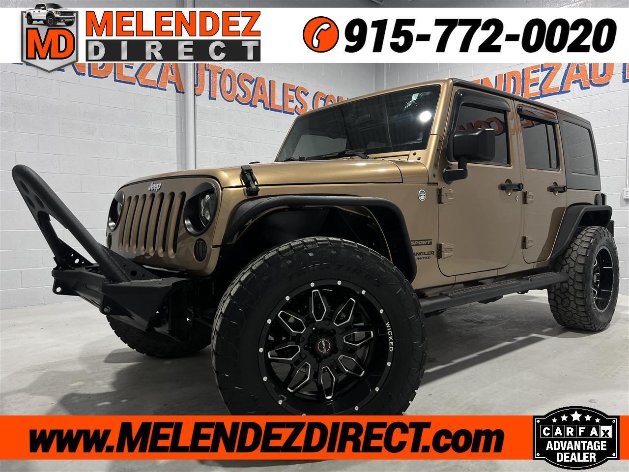 Jeep Wrangler Unlimited Sport 4WD 2015