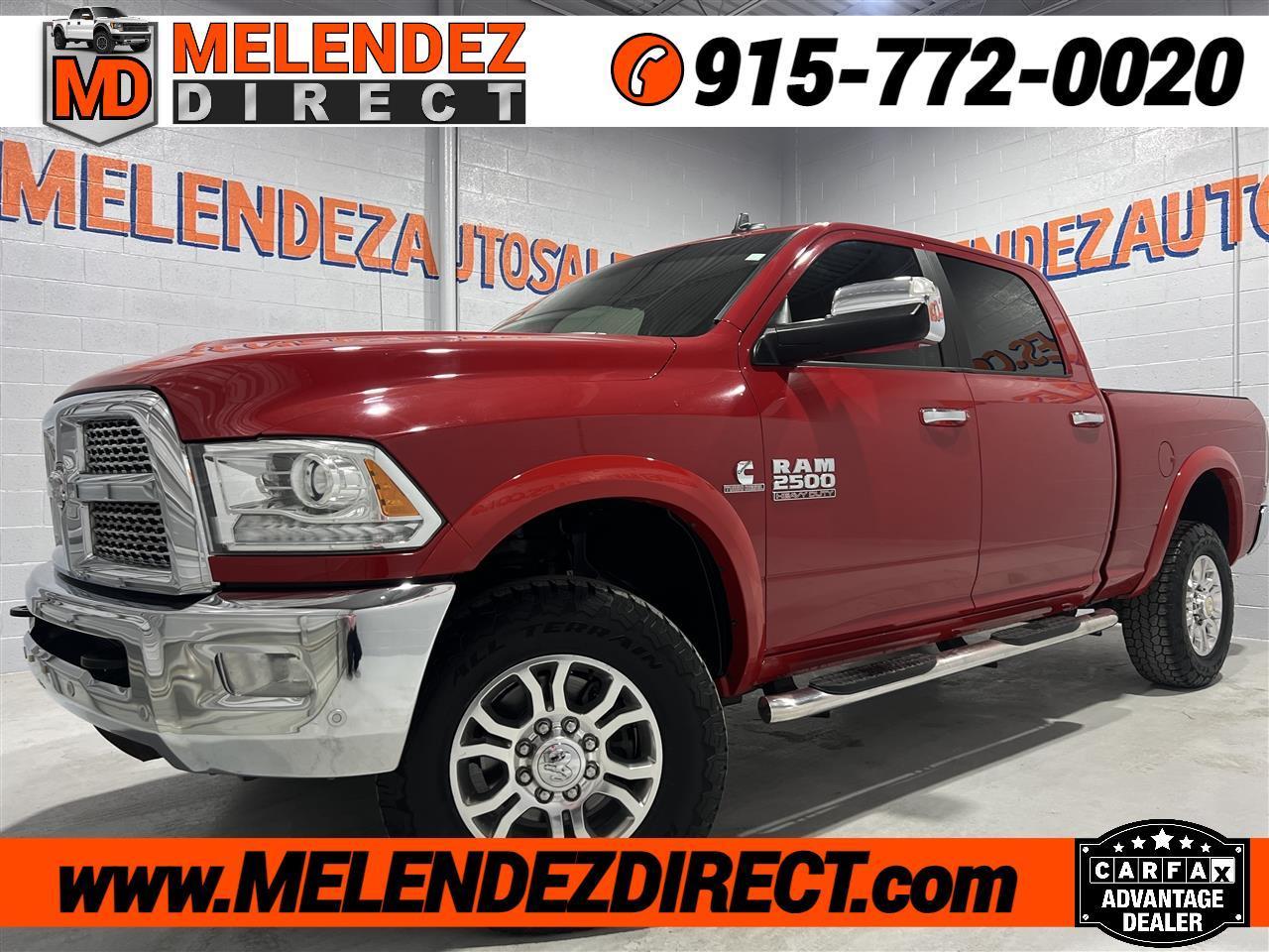 RAM 2500 Laramie Crew Cab SWB 4WD 2017