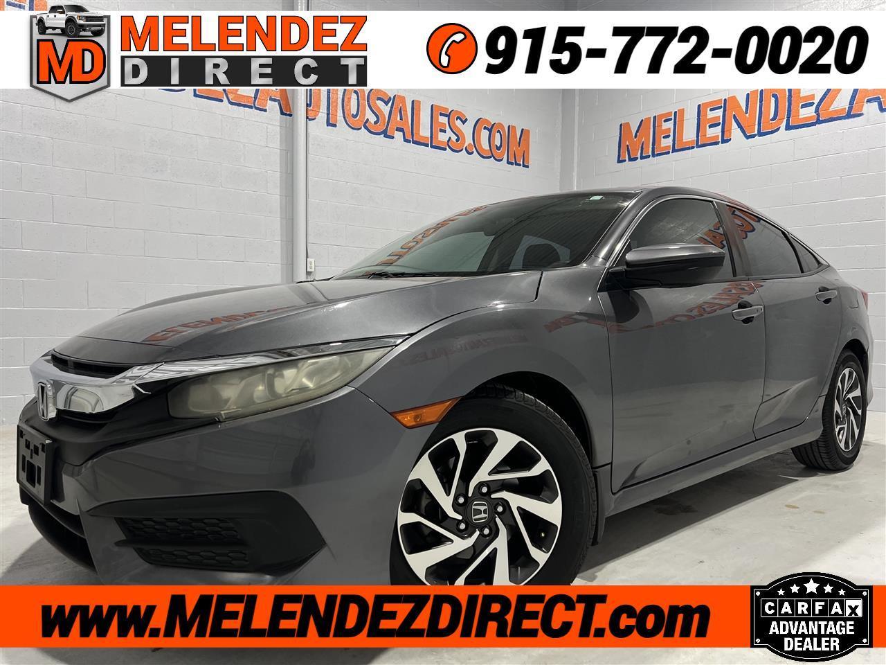 Honda Civic EX Sedan CVT 2016