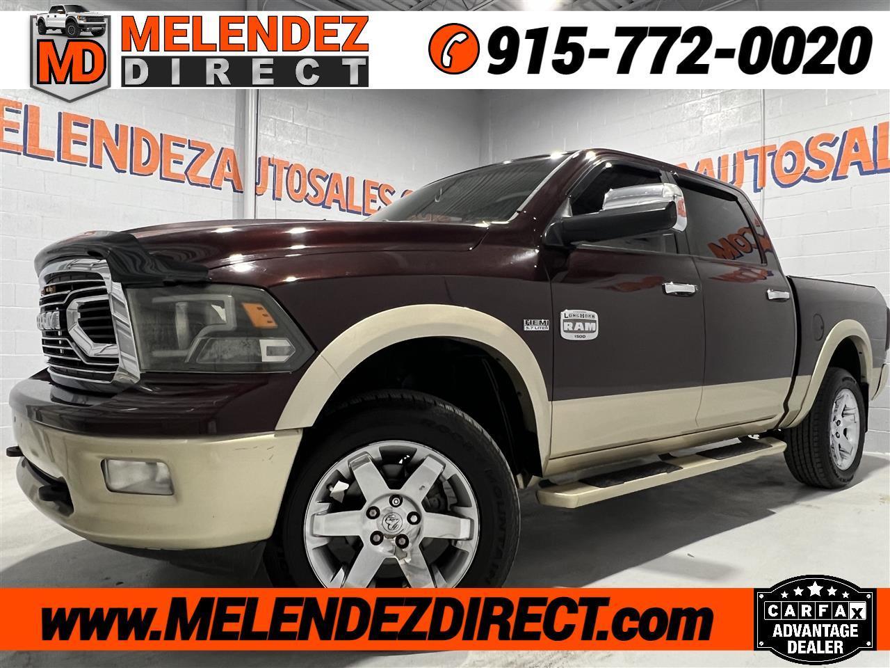 RAM 1500 Laramie Longhorn Edition Crew Cab 2WD 2012