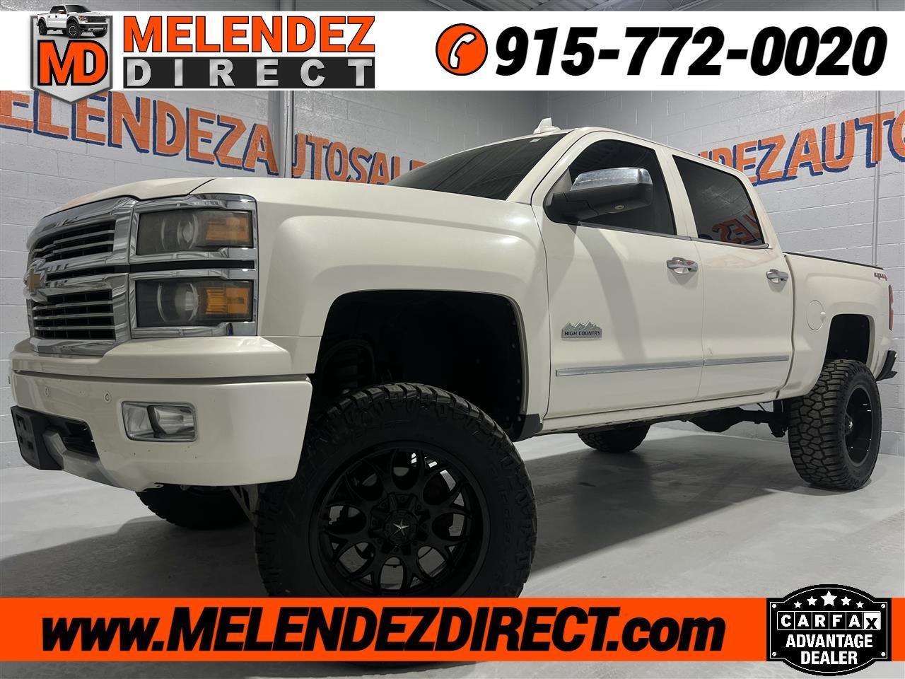 Chevrolet Silverado 1500 High Country Crew Cab 4WD 2015