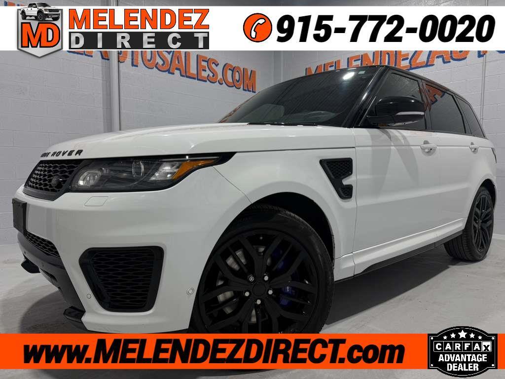 Land Rover Range Rover Sport SVR 2017