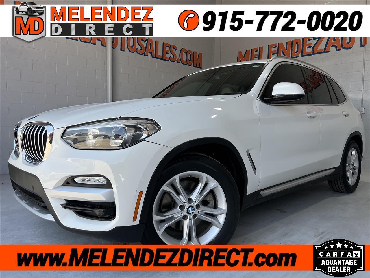 BMW X3 sDrive30i 2019
