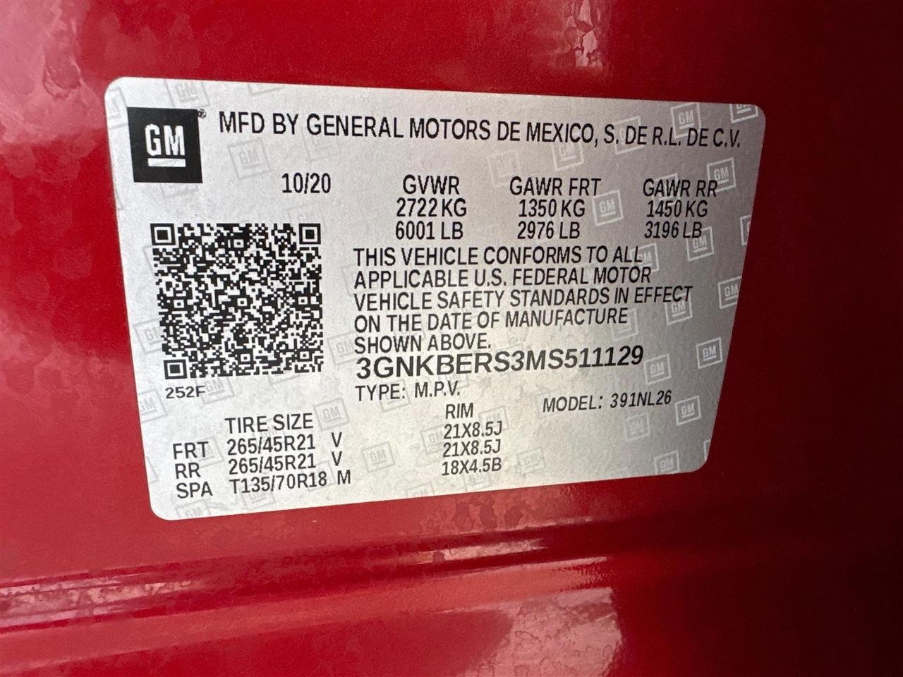 Chevrolet Blazer RS 2021