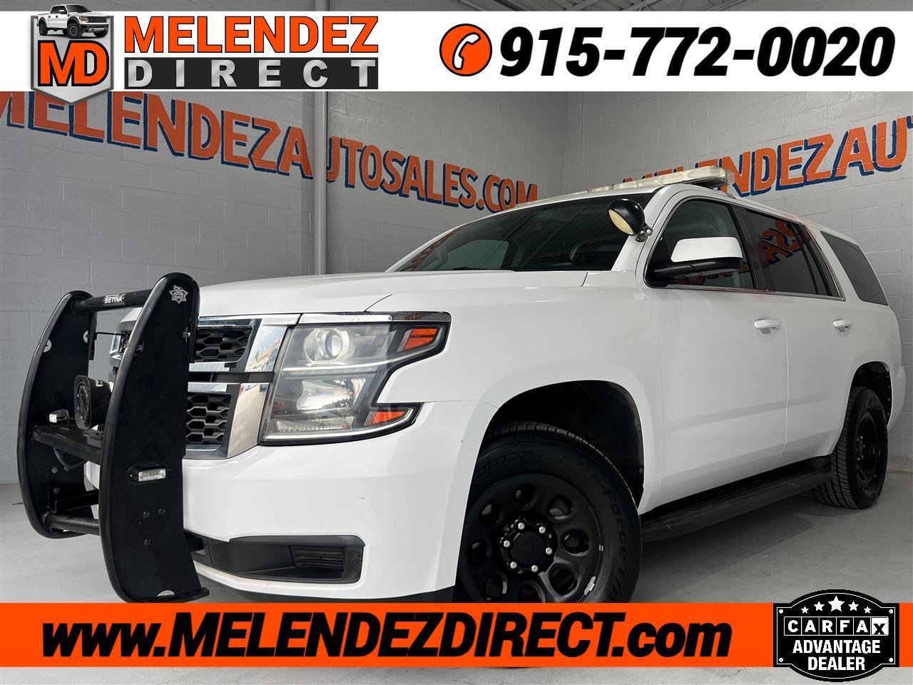 2016 Chevrolet Tahoe Police 2WD