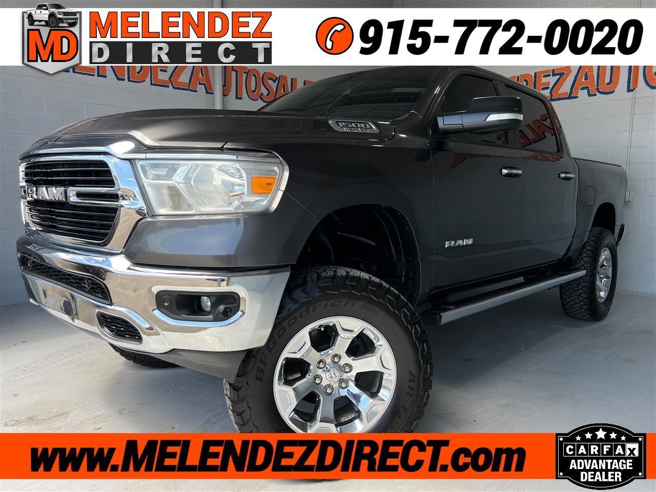 RAM 1500 Big Horn Crew Cab SWB 4WD 2019