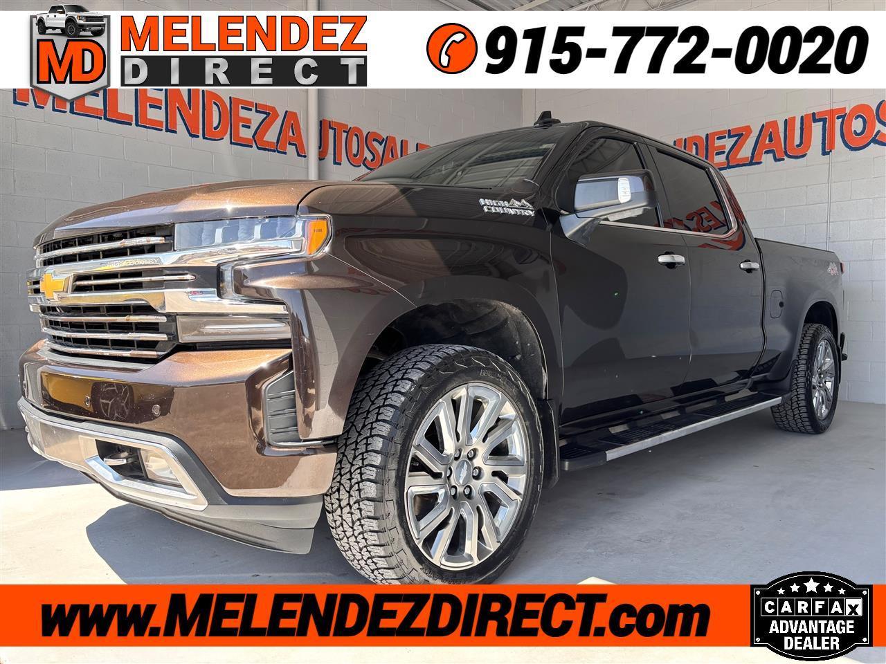 Chevrolet Silverado 1500 High Country Crew Cab 4WD 2019