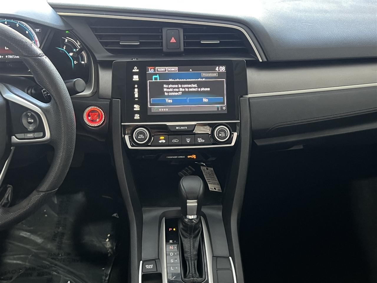 Honda Civic EX Sedan CVT 2018