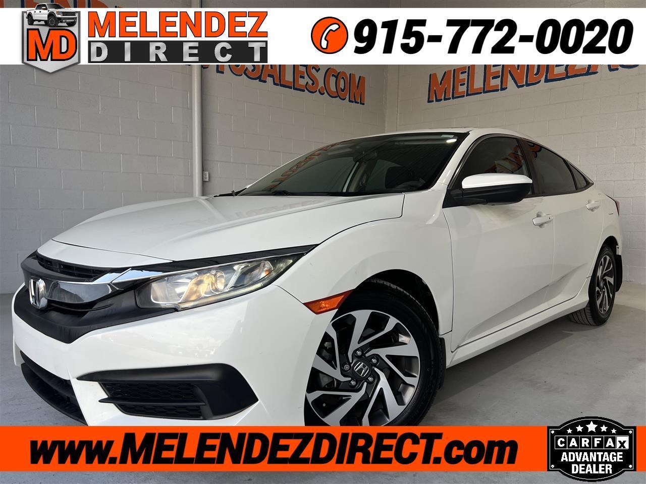 2018 Honda Civic EX Sedan CVT