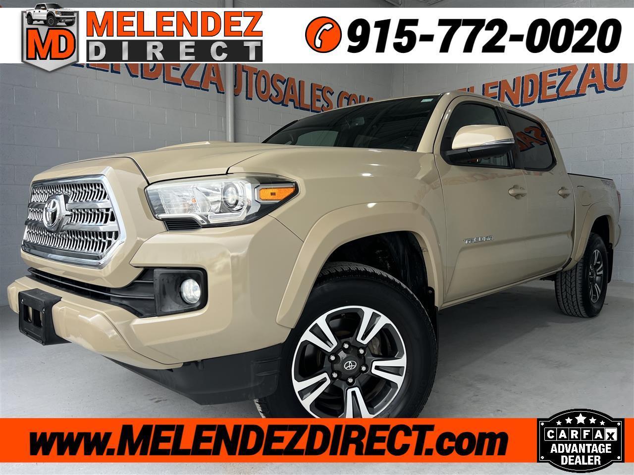Toyota Tacoma SR5 Double Cab Long Bed V6 6AT 4WD 2017