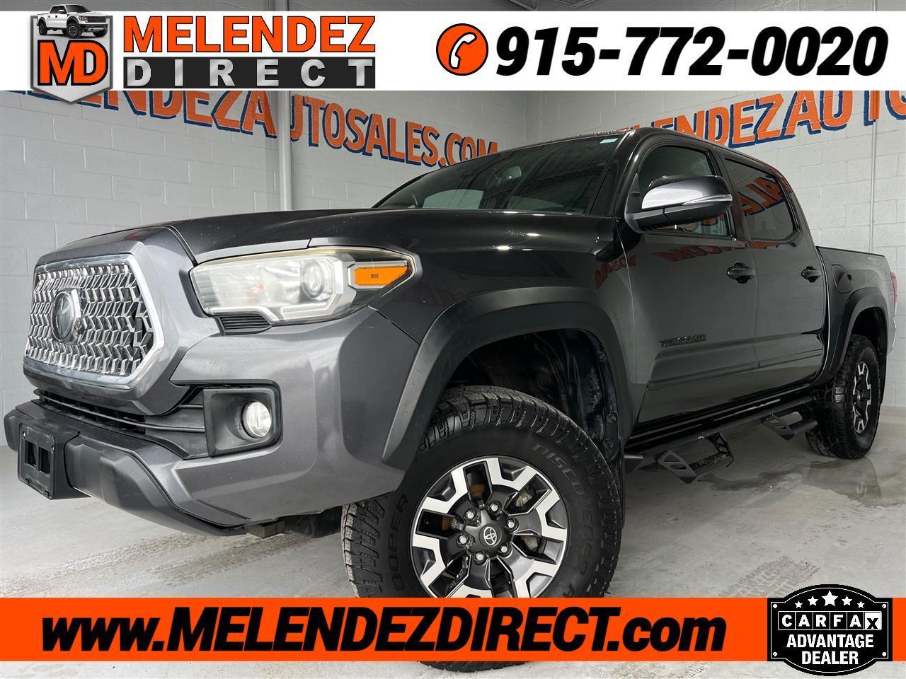 Toyota Tacoma SR5 Double Cab Long Bed V6 6AT 4WD 2018
