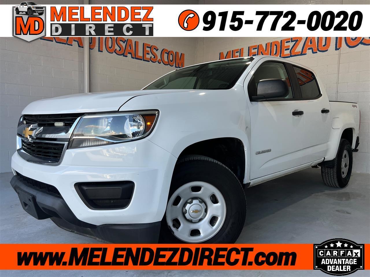 Chevrolet Colorado Work Truck Crew Cab 4WD Long Box 2020