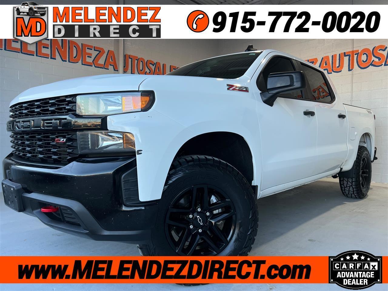 Chevrolet Silverado 1500 Custom Trail Boss Crew Cab Long Box 4WD 2021