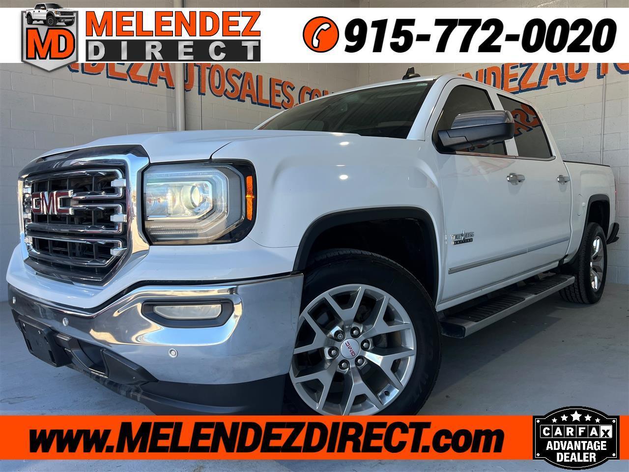 GMC Sierra 1500 SLT Crew Cab Short Box 2WD 2018