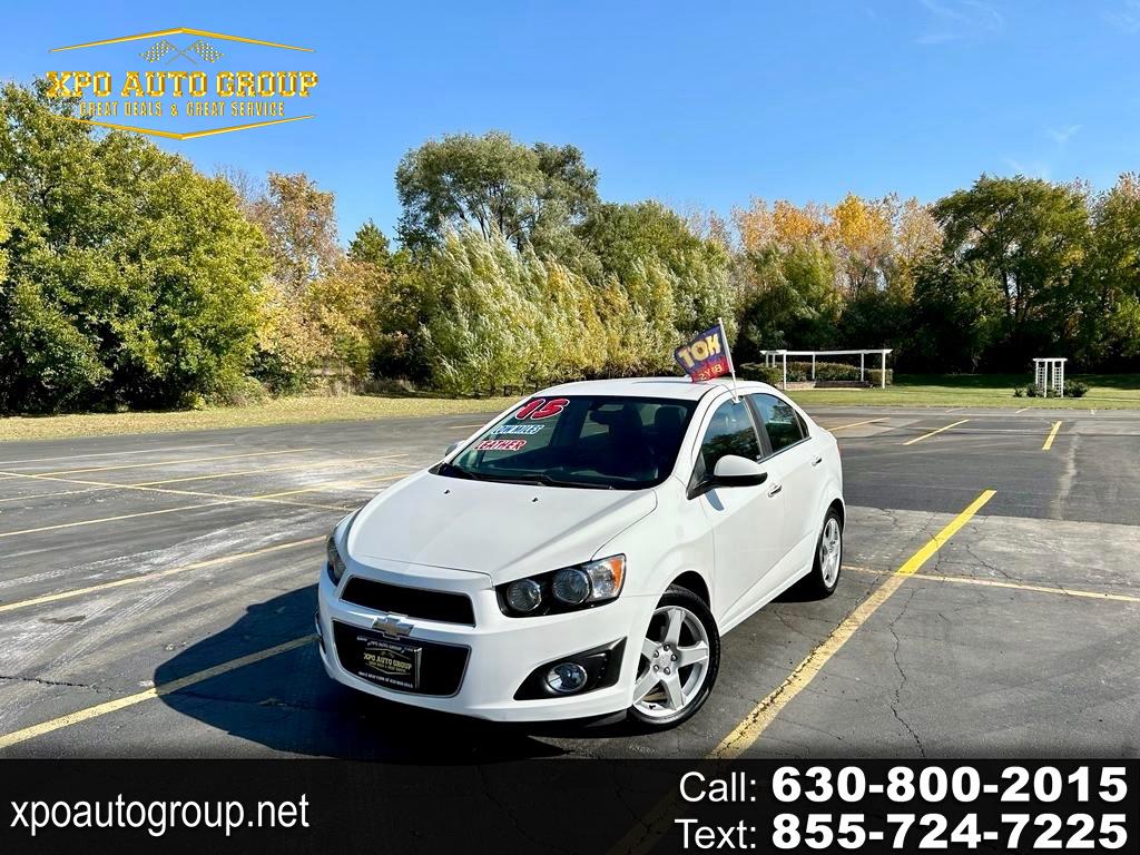 Used 2015 Chevrolet Sonic LTZ Auto Sedan for Sale in Aurora IL 60505