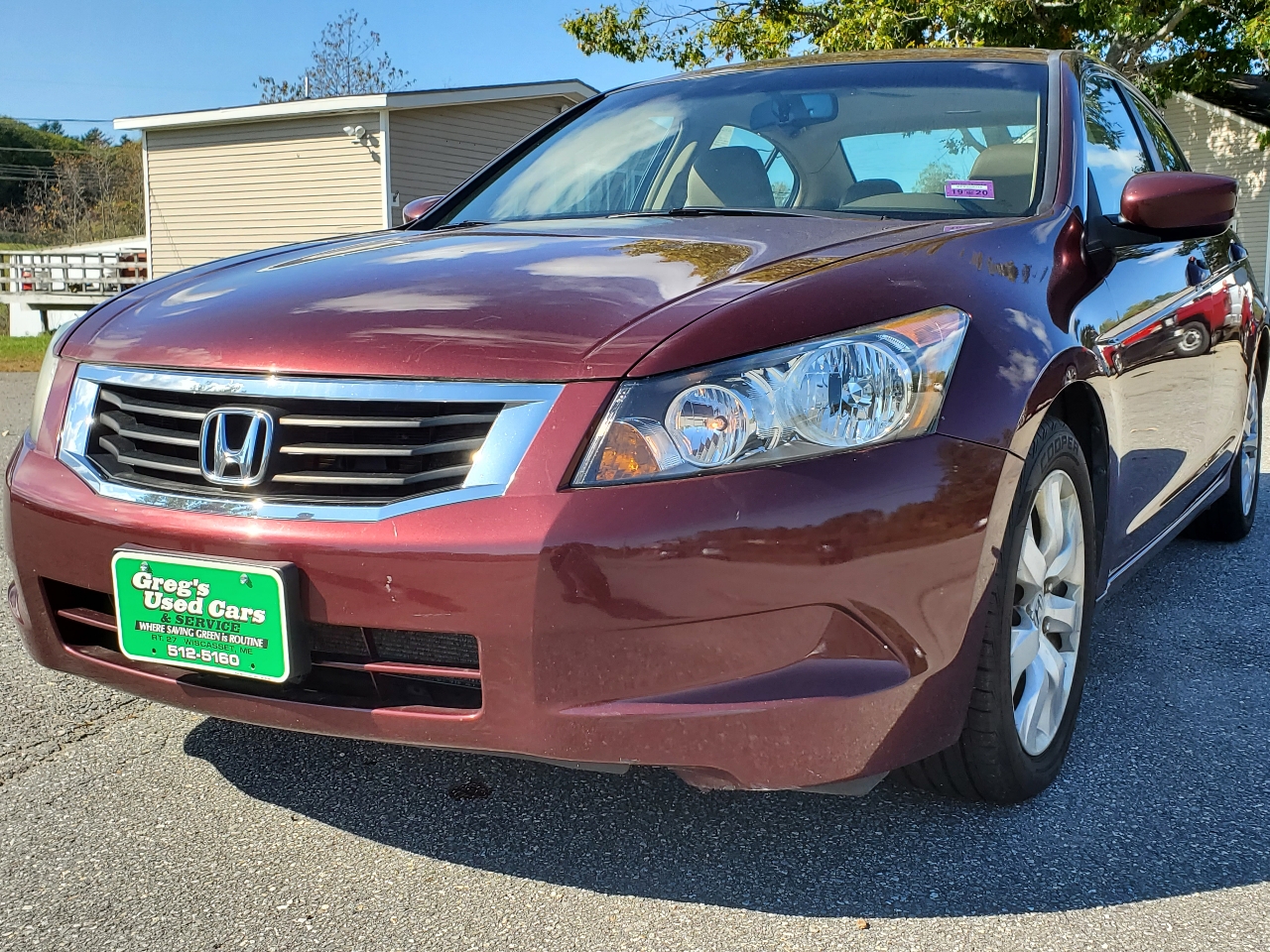 Used 2009 Honda Accord Sdn 4dr I4 Auto EXL for Sale in Wiscasset ME