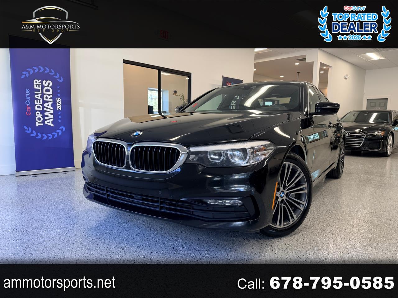 2018 BMW 5-Series 530i W/Driver Assist & Sport Line