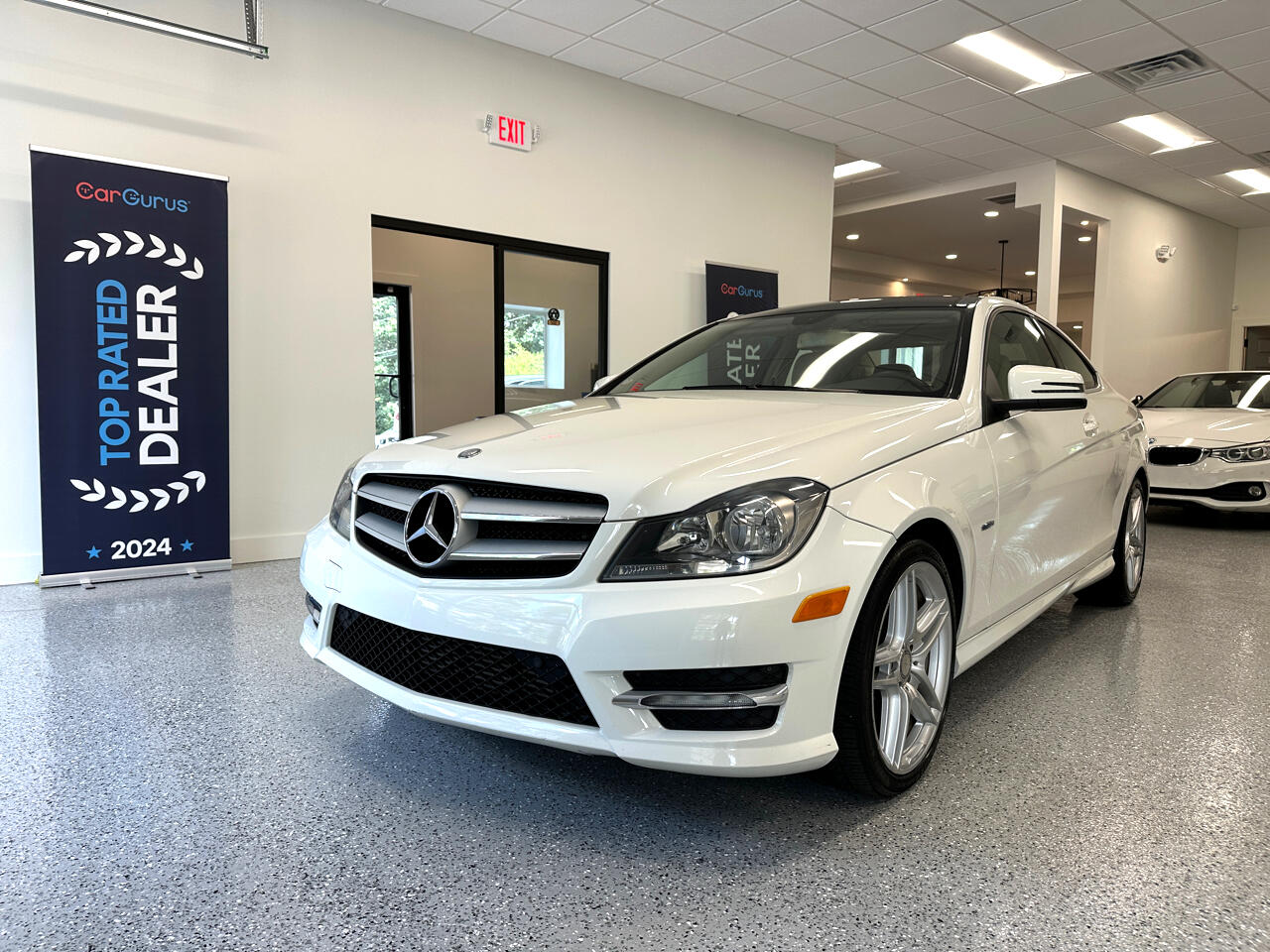 2012 Mercedes Benz C 250 Coupe AMG Sport photo 2