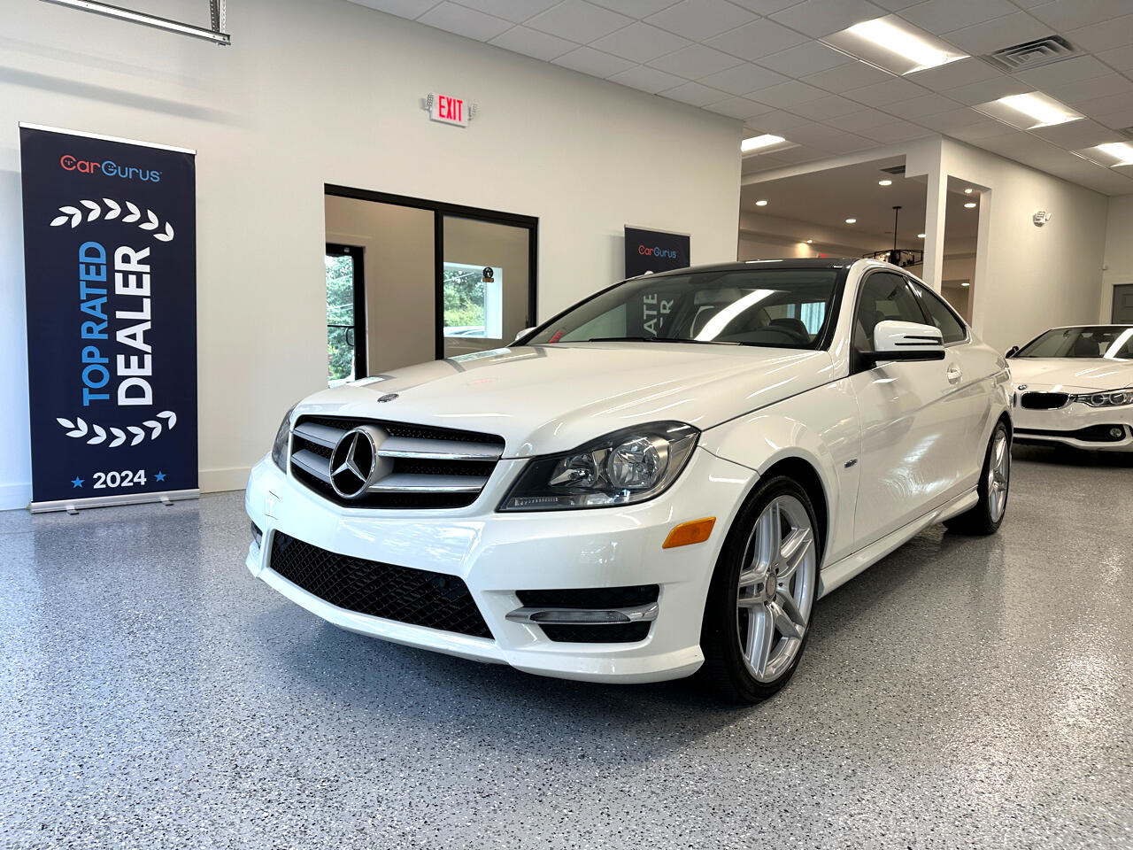 2012 Mercedes Benz C 250 Coupe AMG Sport photo 3