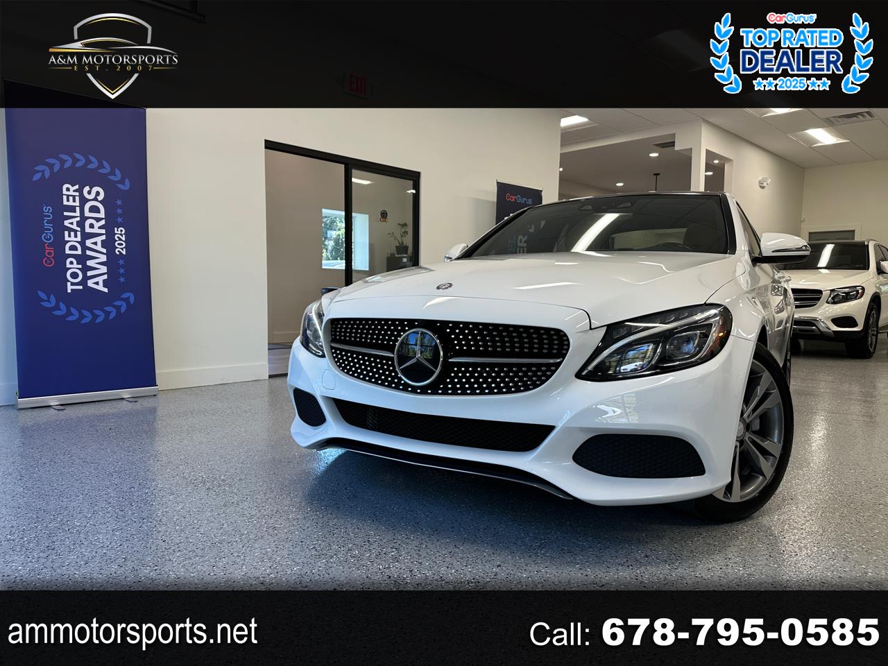 2016 Mercedes-Benz C-Class C300 Luxury Sedan W/designo Package