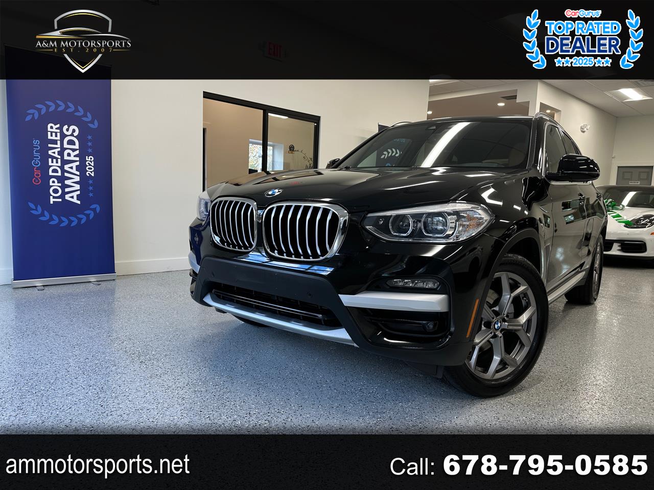 2020 BMW X3 sDrive30i X-Line W/Driver assist Packages
