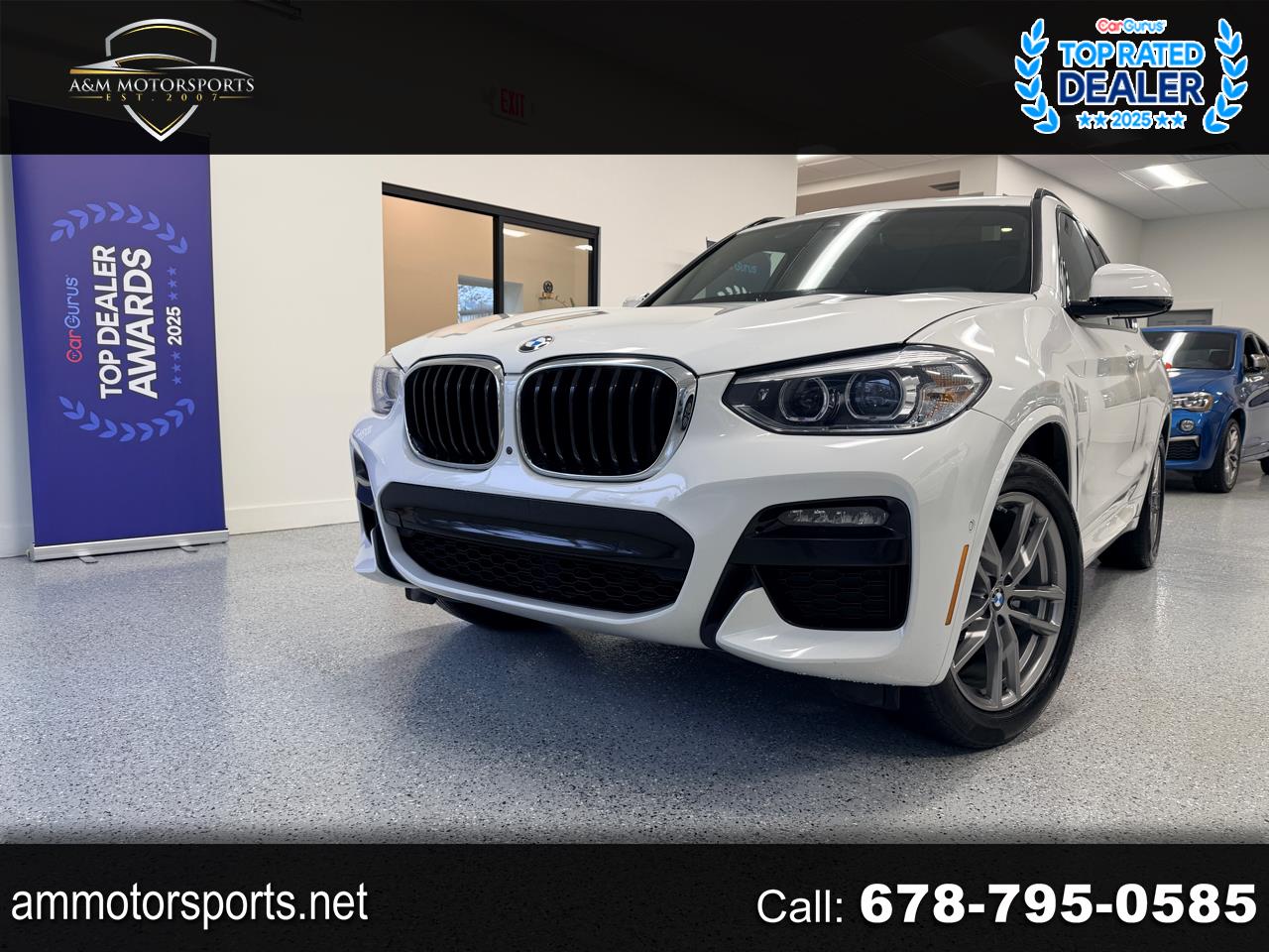 2021 BMW X3 sDrive30i W/M-Sport Package