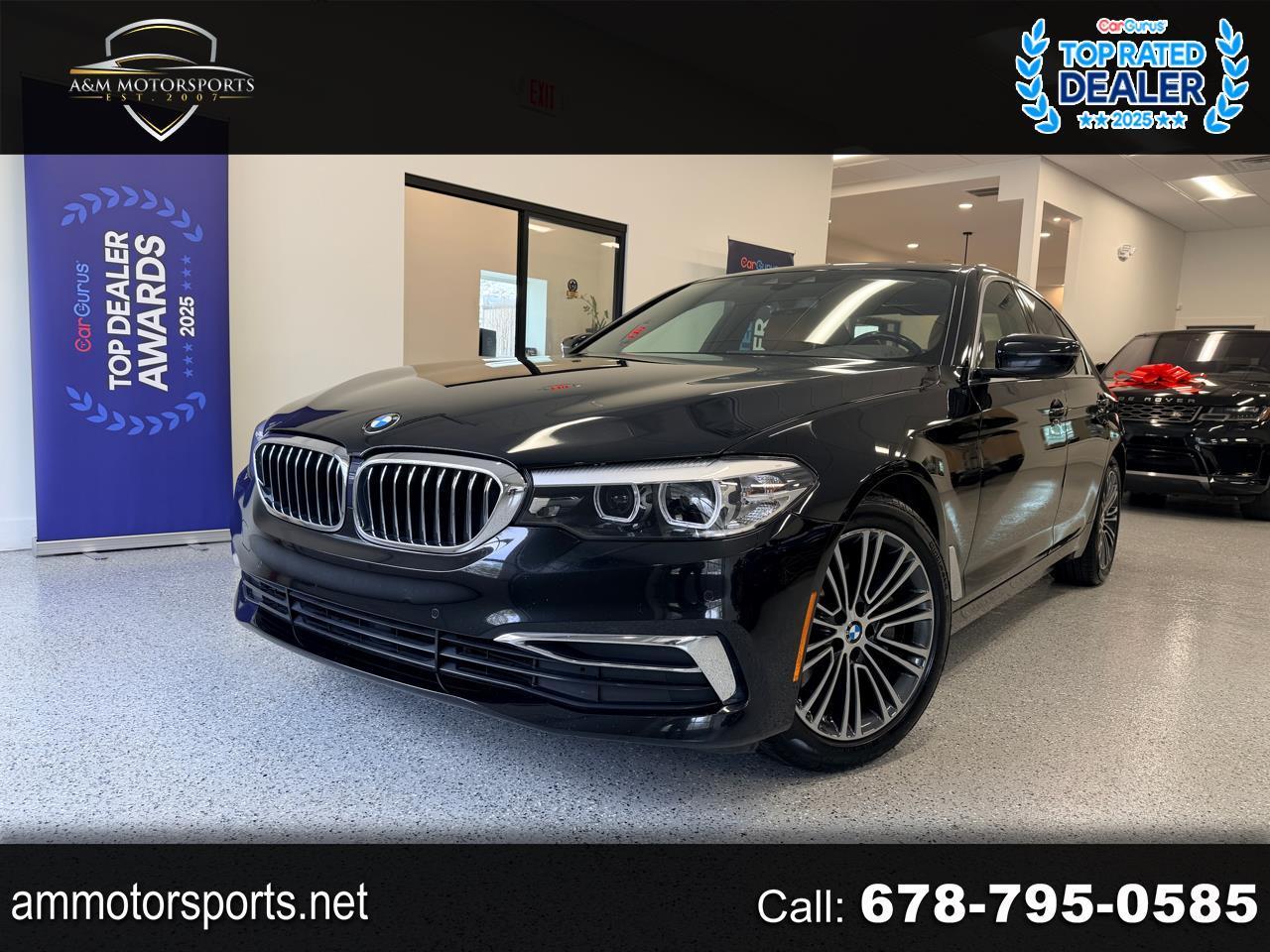 2019 BMW 5-Series 530i Luxury Line & Driver assist Packages