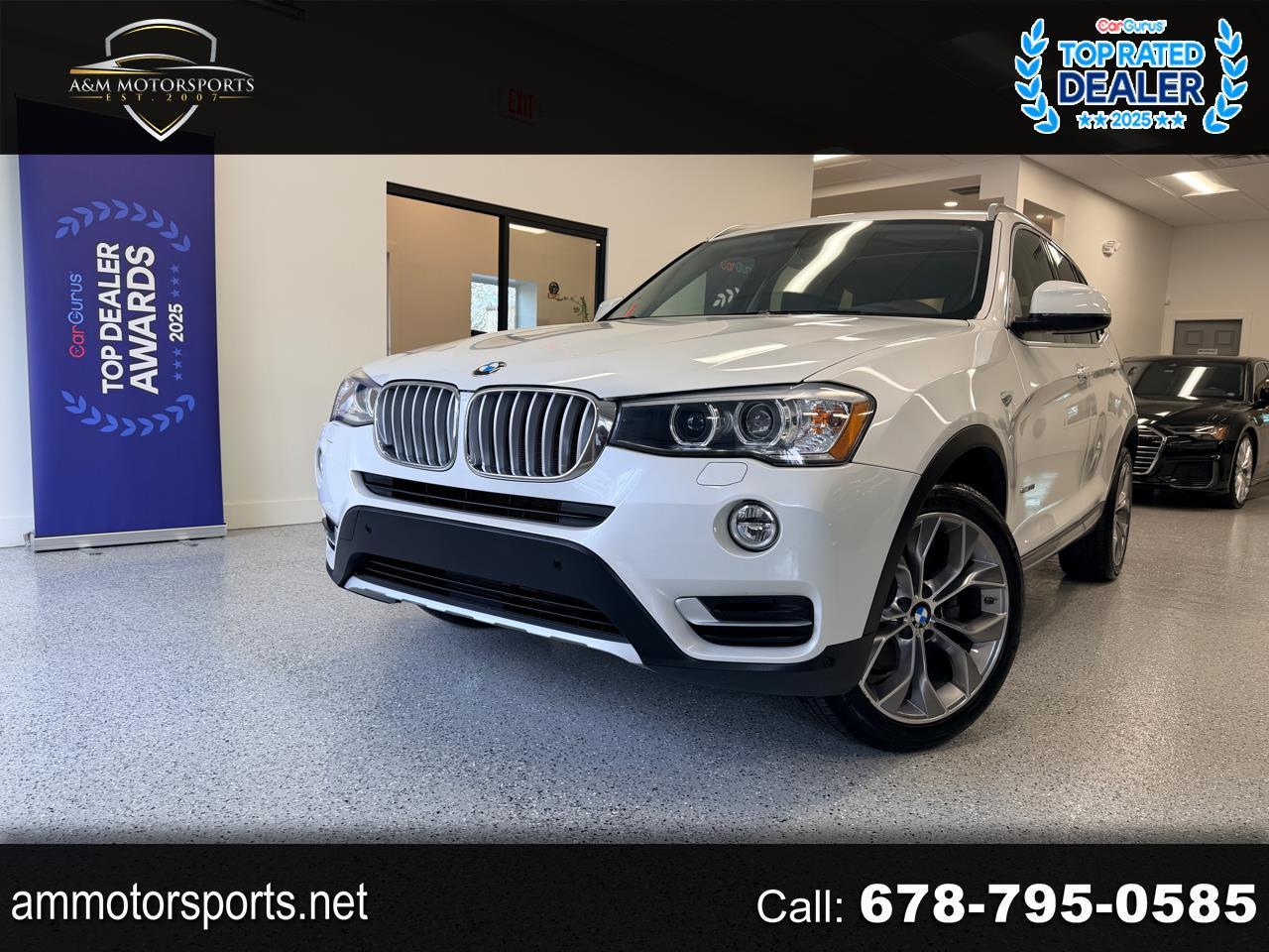 2016 BMW X3 sDrive28i X-Line