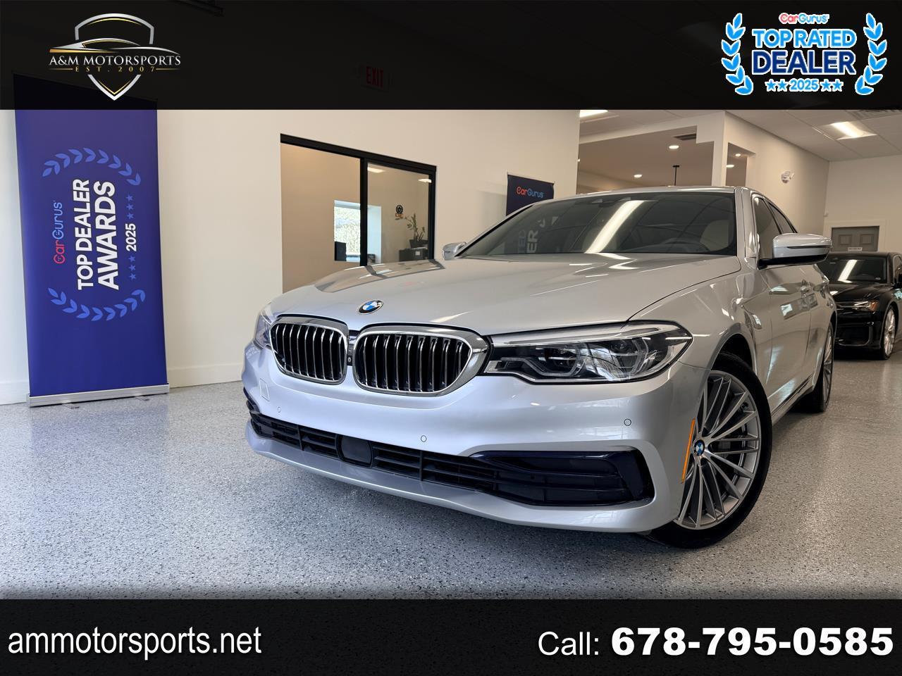 2019 BMW 5-Series 530i W/Executive & Driver assist Packages