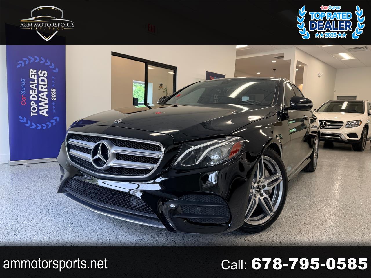 2018 Mercedes-Benz E-Class E300 Luxury Sedan