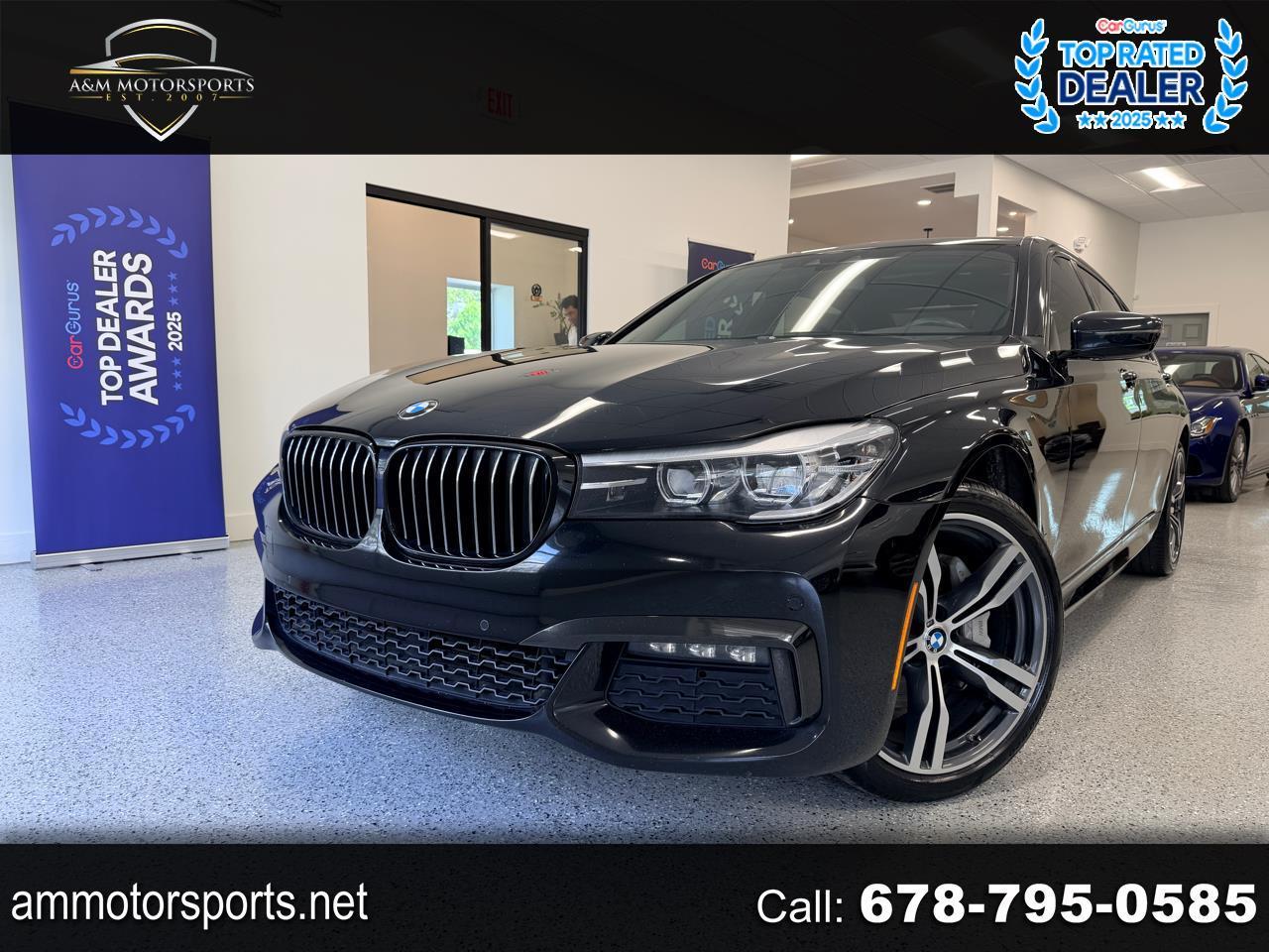 2019 BMW 7-Series 740i W/M-Sport & Driver assist Packages